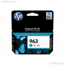 HP 963 - 9.5 ml - azurová - originální - Officejet