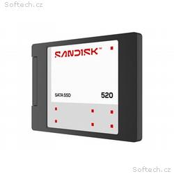 SanDisk 520 - SSD - 500 GB - interní - 2.5" - SATA
