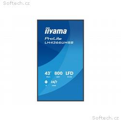 iiyama ProLite LH4366UHSB-B1AG - 42.5" Trída úhlop