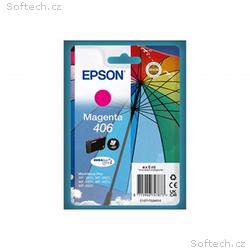 Epson 406 - 6 ml - purpurová - originální - blistr
