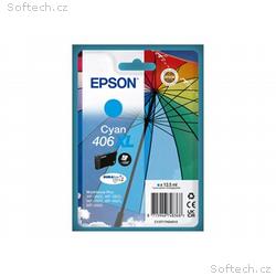Epson 406XL - 12.5 ml - XL - azurová - originální 