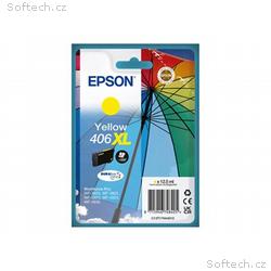 Epson 406XL - 12.5 ml - XL - žlutá - originální - 