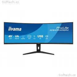 49" iiyama XCB4994DQSU-B1:VA, DQHD, HAS