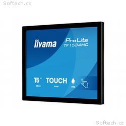 15" iiyama TF1534MC-B8X: TN, XGA, 10P, IP65