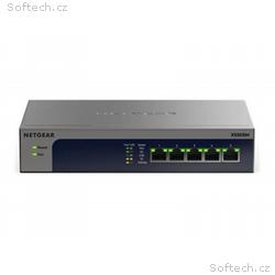 NETGEAR XS505Mv2 - Prepínac - nerízený - 5 x 100, 
