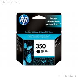 HP 350 - 4.5 ml - černá - originální - inkoustová 