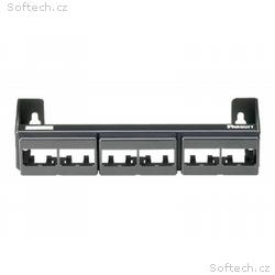 Panduit - Propojovací panel - černá - 12 portů