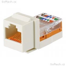 Panduit NetKey - Modul - CAT 5e - černá - 1 port