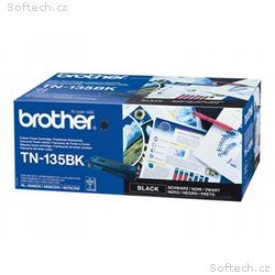 Brother TN135BK - Černá - originální - kazeta s ba