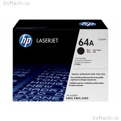 HP 64A - Černá - originální - LaserJet - kazeta s 