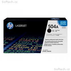 HP 504A - Černá - originální - LaserJet - kazeta s