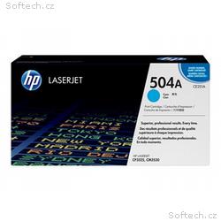 HP 504A - Azurová - originální - LaserJet - kazeta