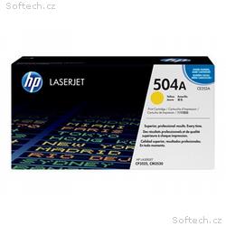 HP 504A - Žlutá - originální - LaserJet - kazeta s