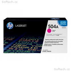 HP 504A - Purpurová - originální - LaserJet - kaze
