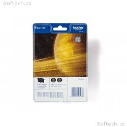 Brother LC1100BKBP2 - 2-balení - černá - origináln