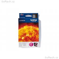 Brother LC980M - Purpurová - originální - inkousto