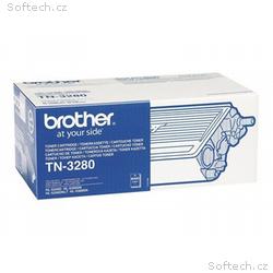 Brother TN3280 - Černá - originální - kazeta s bar