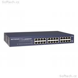 Netgear 24 x 10, 100, 1000 Ethernet Switch Rack-mo