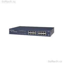 Netgear 16 x 10, 100, 1000 Ethernet Switch Rack-mo