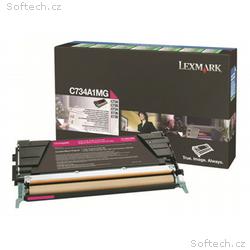 Lexmark - Purpurová - originální - kazeta s barviv