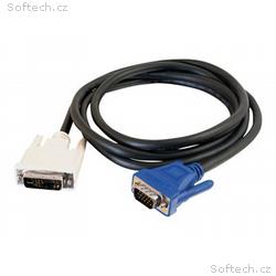 C2G - Kabel VGA - DVI-A (M) do HD-15 (VGA) (M) - 2