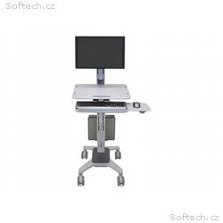 Ergotron WorkFit-C Single LD Sit-Stand Workstation