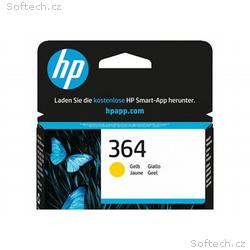 HP 364 - Žlutá - originální - blistr - inkoustová 
