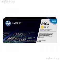 HP 650A - Žlutá - originální - LaserJet - kazeta s