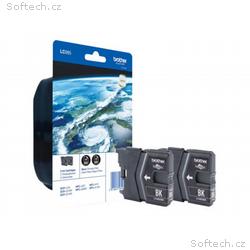 Brother LC985 Twin-Pack - 2-balení - černá - origi