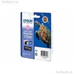 Epson T1576 - 25.9 ml - živá světle fialová - orig