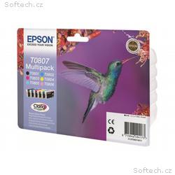 Epson T0807 Multipack - 6-balení - 44.4 ml - černá