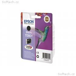 Epson T0801 - 7.4 ml - černá - originální - blistr
