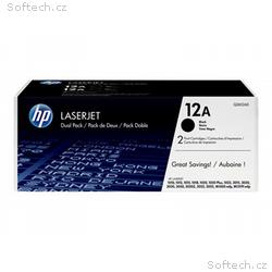 HP 12A - 2-balení - černá - originální - LaserJet 