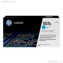 HP 507A - Azurová - originální - LaserJet - kazeta