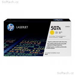HP 507A - Žlutá - originální - LaserJet - kazeta s