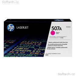 HP 507A - Purpurová - originální - LaserJet - kaze