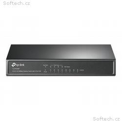 TP-Link TL-SF1008P - Přepínač - 4 x 10, 100 (PoE) 