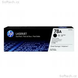 HP 78A - 2-balení - černá - originální - LaserJet 