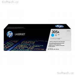 HP 305A - Azurová - originální - LaserJet - kazeta