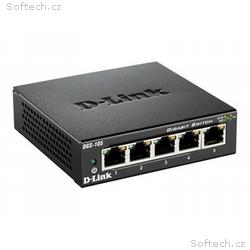 D-Link DGS 105 - Přepínač - 5 x 10, 100, 1000 - de