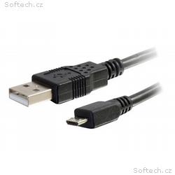 C2G 6.6ft USB to Micro B Cable - USB A to Micro US