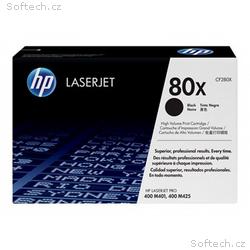 HP 80X - Vysoká výtěžnost - černá - originální - L