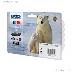 Epson 26 Multipack - 4-balení - černá, žlutá, azur