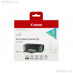 Canon PGI-72 PBK, GY, PM, PC, CO Multipack - 5-bal