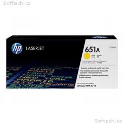 HP 651A - Žlutá - originální - LaserJet - kazeta s