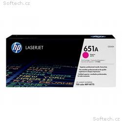 HP 651A - Purpurová - originální - LaserJet - kaze