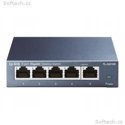 TP-Link TL-SG105 5-Port Metal Gigabit Switch - Pře
