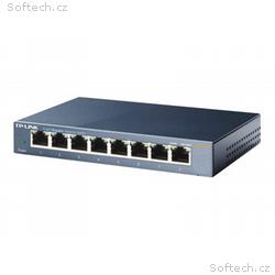 TP-Link TL-SG108 8-port Metal Gigabit Switch - Pře