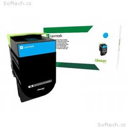 Lexmark 802SC - Azurová - originální - kazeta s ba