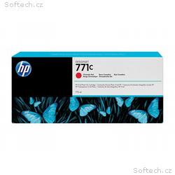 HP 771C - 775 ml - chromová červená - originální -